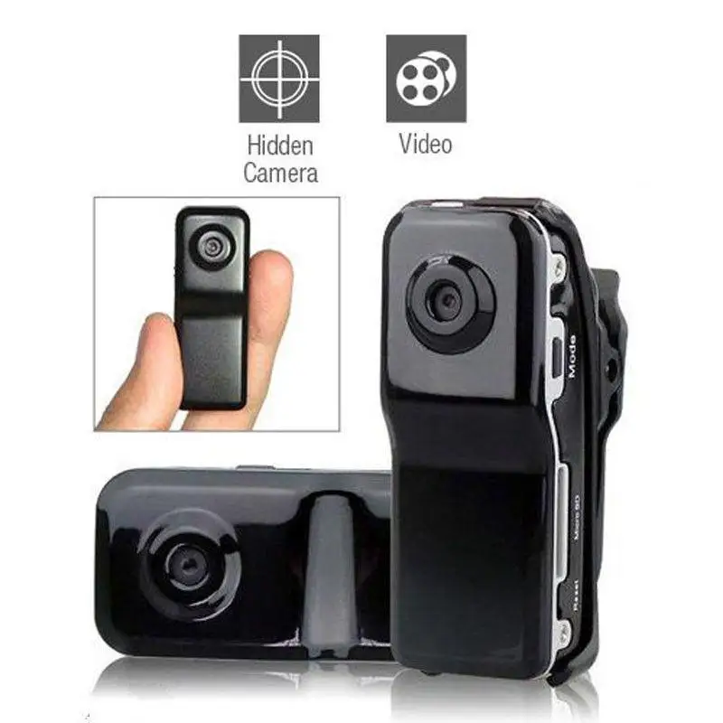 Mini DV MD80 Mini DV DVR Sports Video Recorder Hidden/SPY Camera Camcorder Webcam Black 