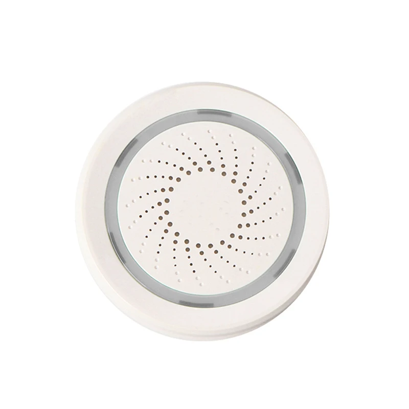 

SmartYIBA 5pcs/lot APP Control Wifi Siren Alarm Sensor Wireless Siren Flashing Strobe Siren Compatiab Alexa Echo Google Home