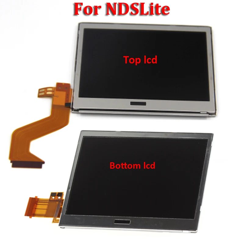 Сменный верхний/Нижний ЖК дисплей для Nintendo DS NDSlite New 3DS XL LL NS LCD|Запасные части| |