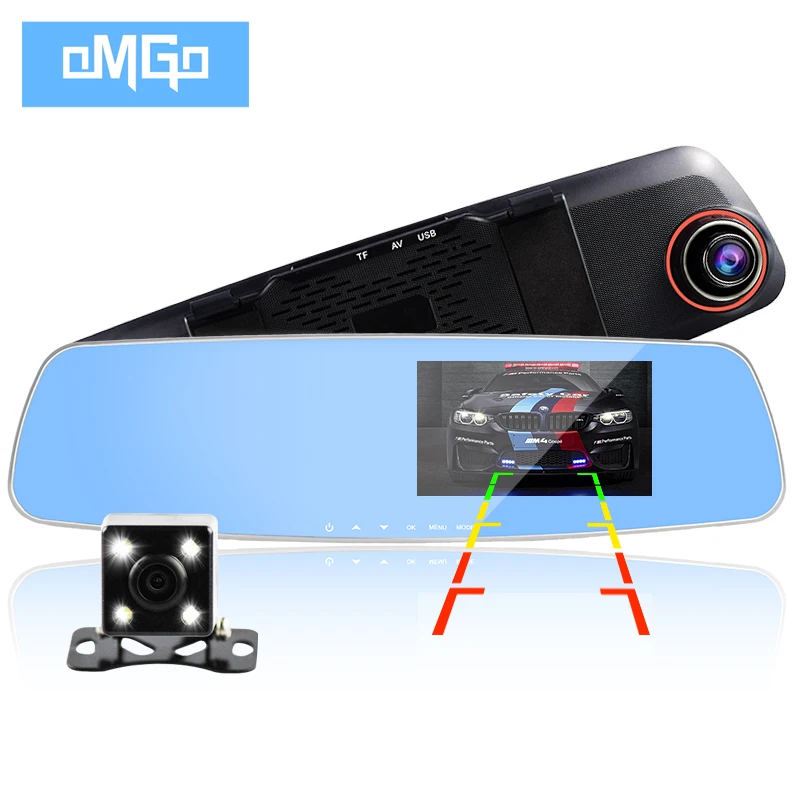 

dual lens car camera cars dvr rearview mirror auto dvrs recorder video registrator full hd1080p night vision camcorder dash cam