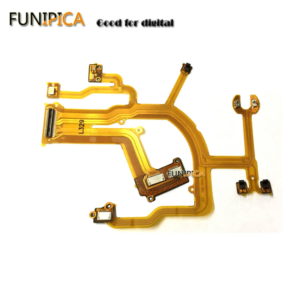 

camera repair part Main G10 Flex Cable For Canon G11 G12 lens flex with sensor and socke