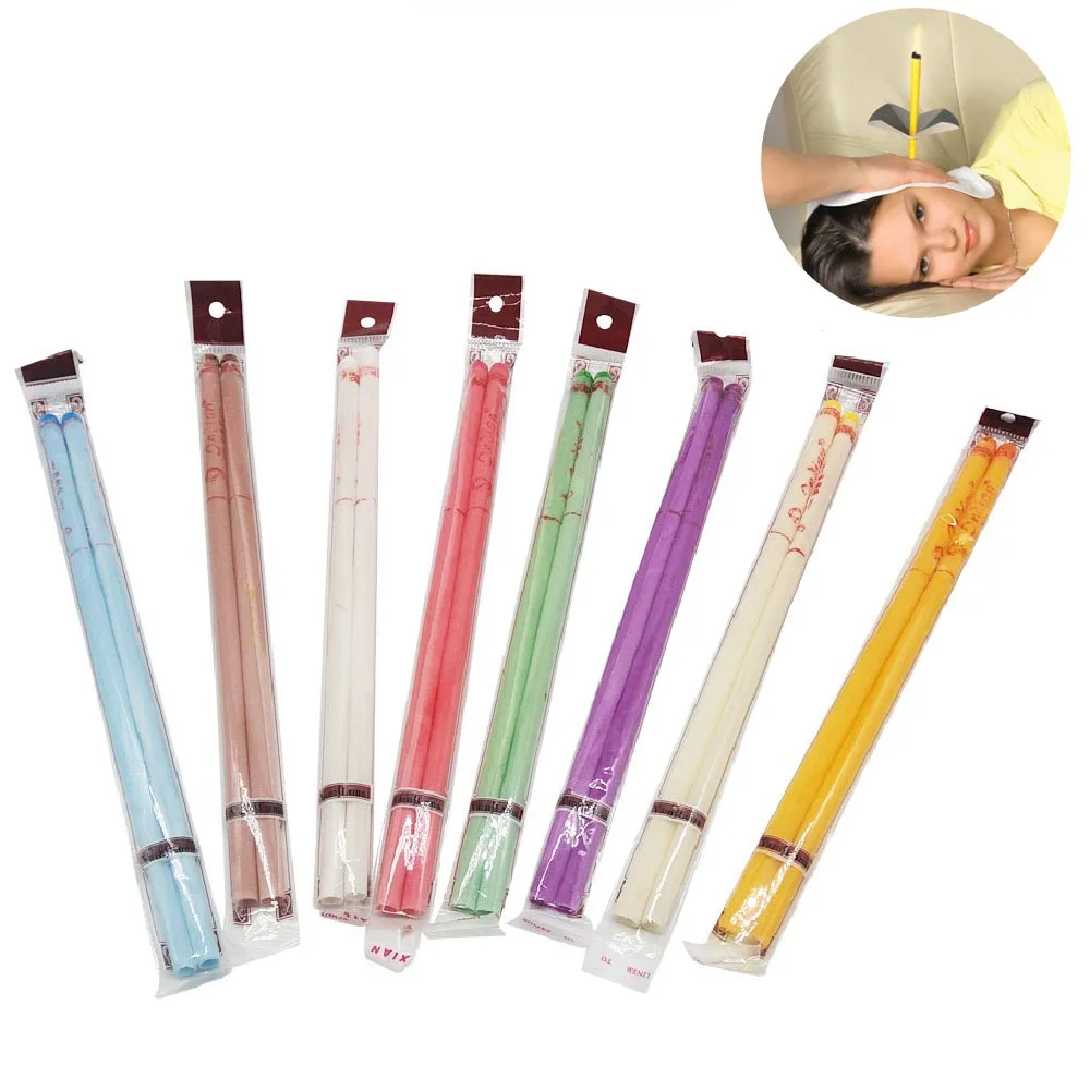 

20PCS Ear Cleaning Candle Natural Candling Earwax Removal & Treatment Ear wax Cleaner Removal Indian Coning Fragrance Ear Candle