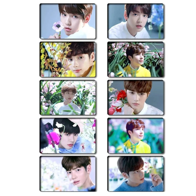 

2019 Bighit New Men's Team TXT Debut Album Dream Field: STAR Crystal Card Sticker 10PCS/SET