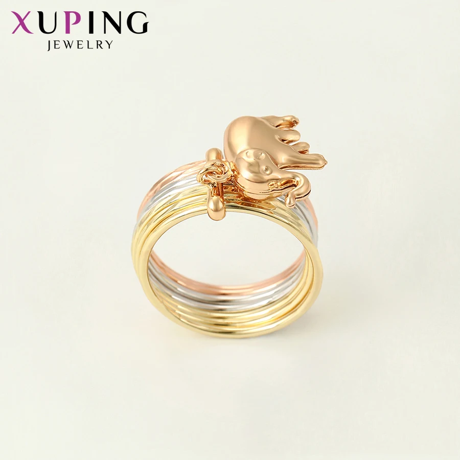 Xuping ювелирные изделия Изысканный Слон шаблон красочное кольцо для женщин год День Благодарения подарок S229-15736