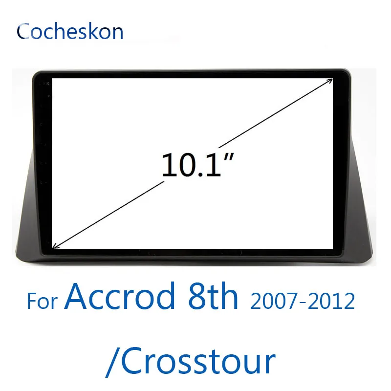 

for Honda Accord 8 / Crosstour 2007-2012 10.1 inch car frame for car multimedia player Audio stereo car fm transmitter