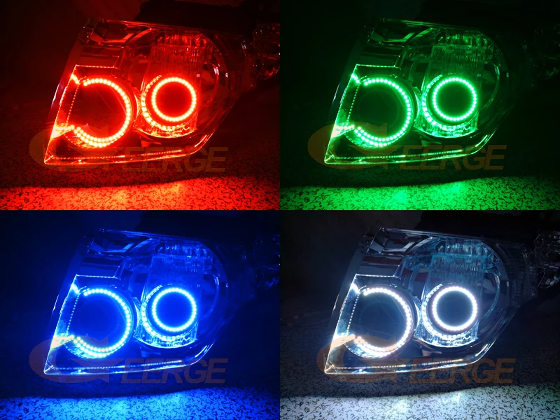 Mitsubishi pajero 2006 2007 2008 2009 2010 2012 2013 2014 2015 2016 RGB led angel eyes(02)