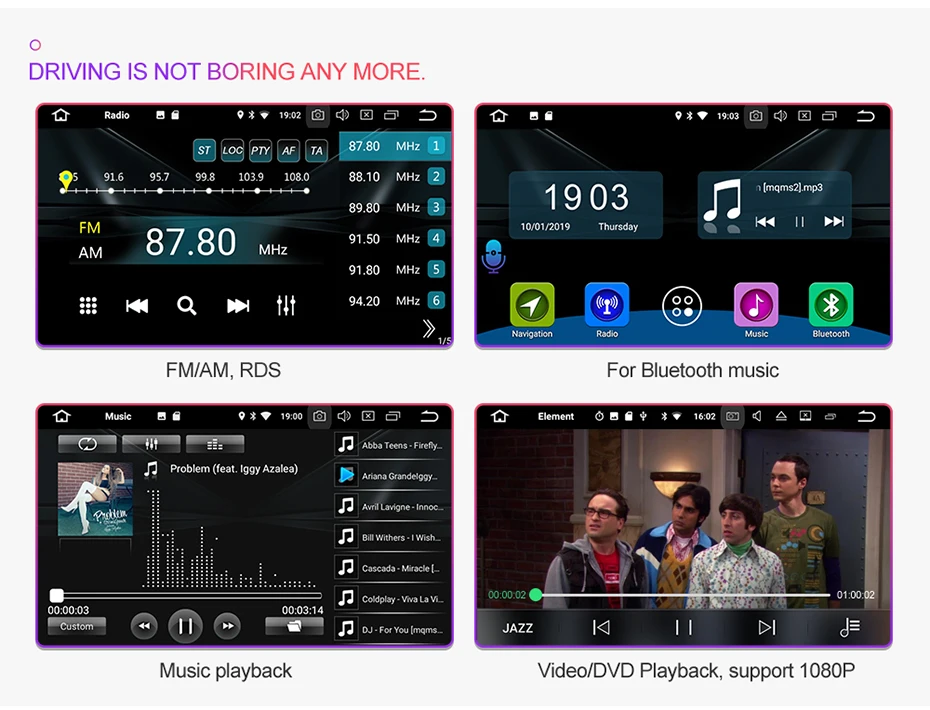 Best Isudar H80 Car Multimedia player Android 8.0 2 Din Autoradio For Peugeot 308/408 For Parrot Bluetooth Voice Control DSP GPS DVR 20