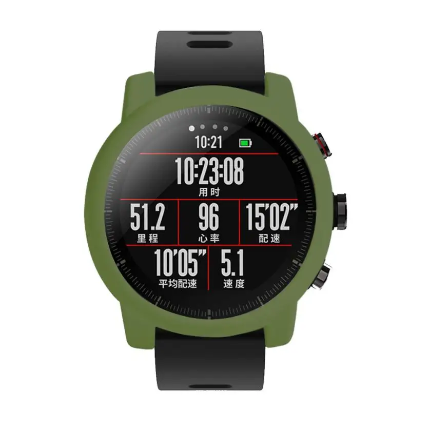 Мягкие ТПУ Защита Силиконовые Полный Чехол для Xiaomi ForHuami AMAZFIT 2/2 s часы Aug6