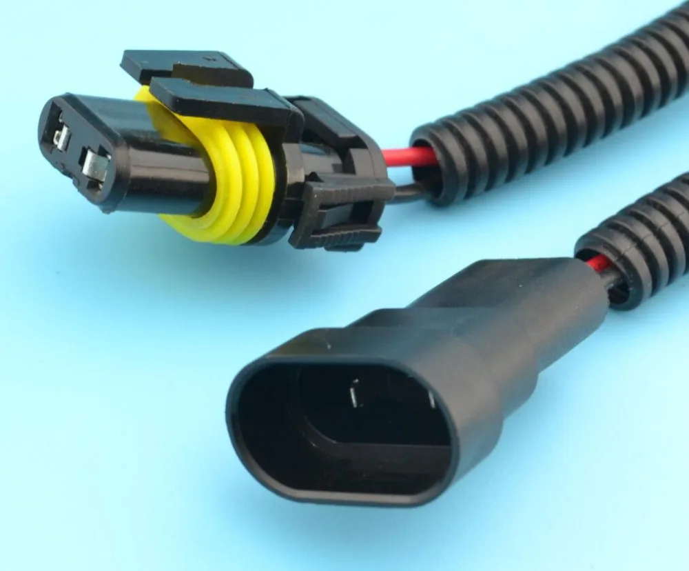 

Flame retardancy Wiring Harness Socket H8 H9 H11 Wire Connector Plug Adapter for car HID LED Foglight Head Light