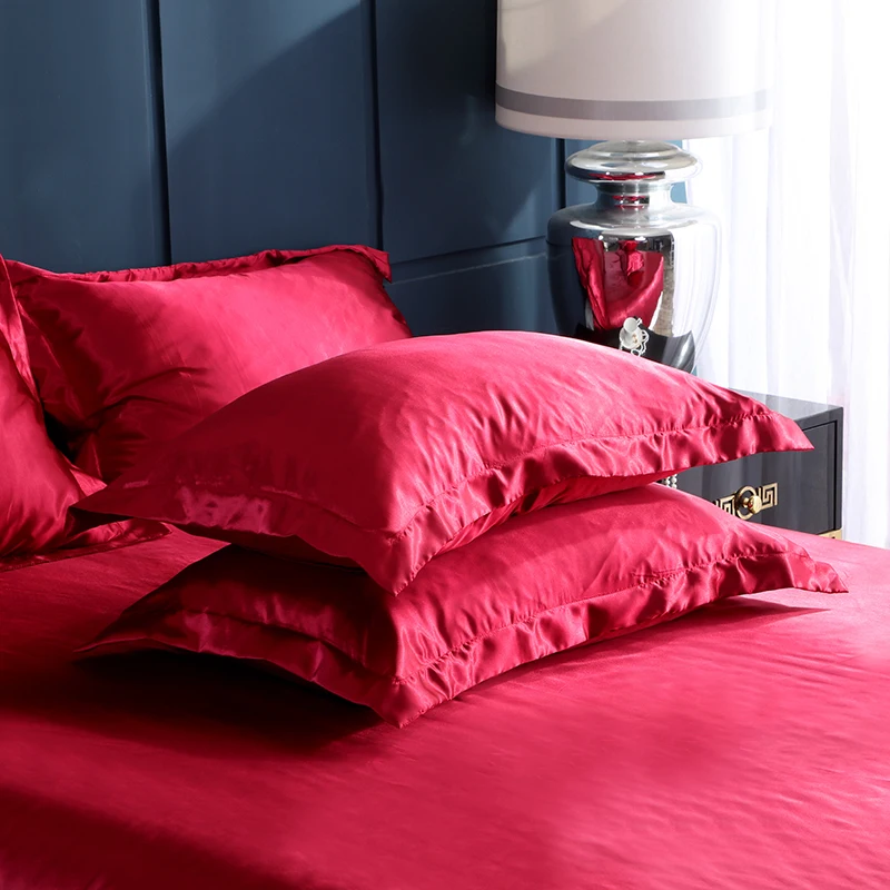 Liv-Esthete 2019 Free Shipping Multicolor 100% Nature Stain Silk Black Pillowcase Pillow Case For Healthy Standard For Women Man