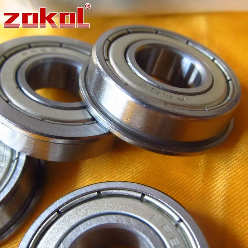 ZOKOL FR8 ZZ фланцевый подшипник FR8ZZ с глубоким желобом шариковый 12 7*28 575 (31 12*1 5) * 7 938