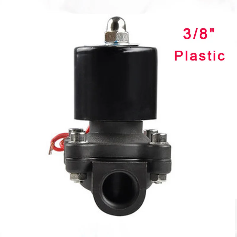Электрический электромагнитный Клапан воды, воздуха Обычно close 2 способ 3/" 2W040-10 Engineering Пластик Средства ухода за кожей электромагнитных DC12V 24 В AC220V