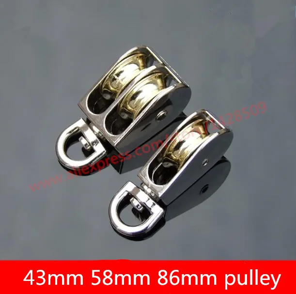 

High Quantity mini fall block Zinc alloy Swivel Pulley movable pulley for movable pulley