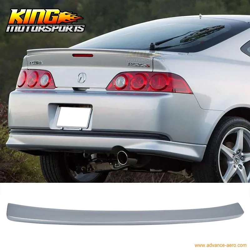 Подходит 02-06 Acura RSX OE Тип спойлер багажника Decklid OEM окрашенный атласный Серебряный# NH623M