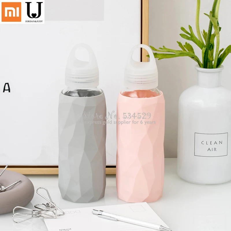 

300ml Smart Smart Home Xiaomi 2019 New Portable Water Cup Fashion Grass Bottle Silicone Heat-proof with Food Grade Cover