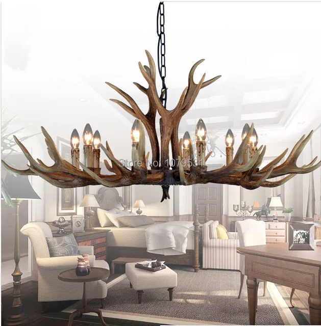 Aliexpress.com : 6/8/10 Köpfe Europa Hirschhorn Geweih Pendelleuchte