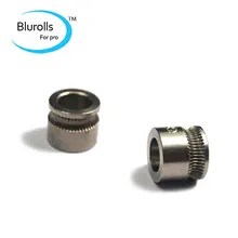 3d printer parts Replicator reprap mendel diy MK7 extruder drive gear hobbed gear 8mm bore stainless
