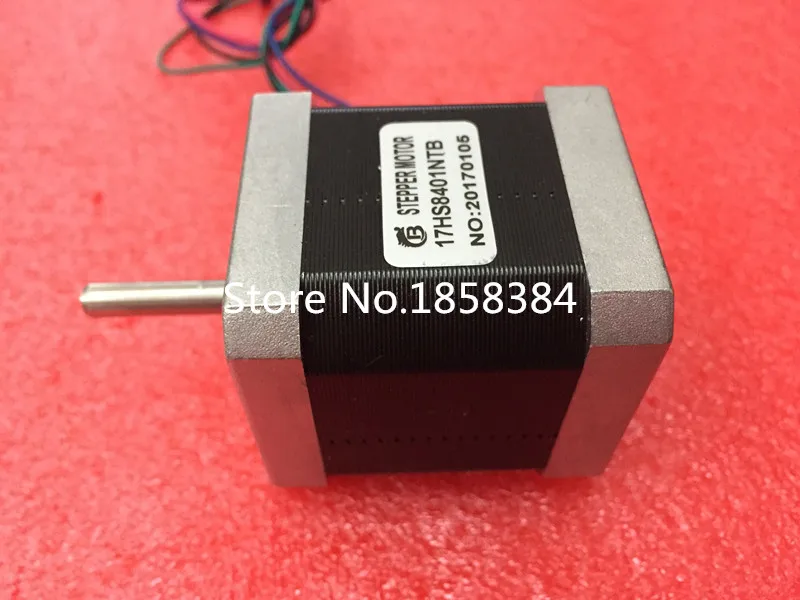 

Free shipping 5 PCS / lot 4-lead Nema 17 Stepper Motor 42 motor 17HS8401 1.8A CE ROSH ISO CNC Laser Grind Foam Plasma Cut