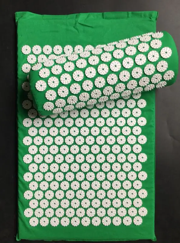 Acupuncture Massager Cushion Sets Relieve Stress Back Pain Acupressure Mat/Pillow Massage Mat Rose Spike Massage and Relaxation Acupuncture Massager Cushion Sets Relieve Stress Back Pain Acupressure Mat/Pillow Massage Mat Rose Spike Massage and Relaxation