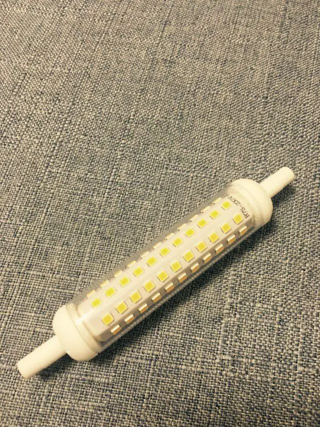 

10pcs/lot R7SLed Lamp 220v 10w Cob Led Bulbs Silicone Light Replace Halogen Spotlight Chandelier Home Lighting