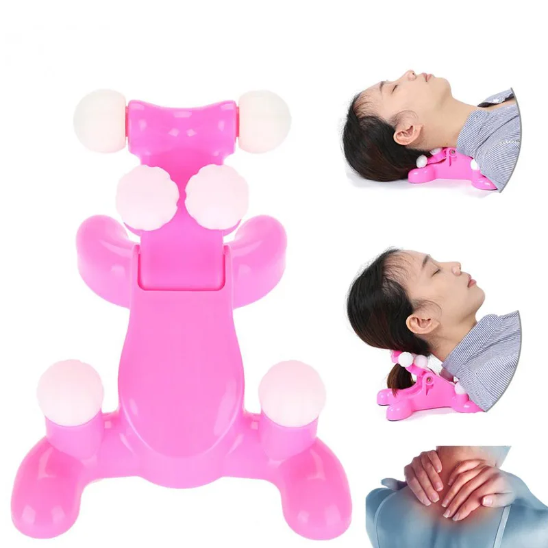 

Cervical Neck Traction Massage pillow ruff support 3d turtle neck massager Relaxation Pain Relief Back Stretching Relax Neck