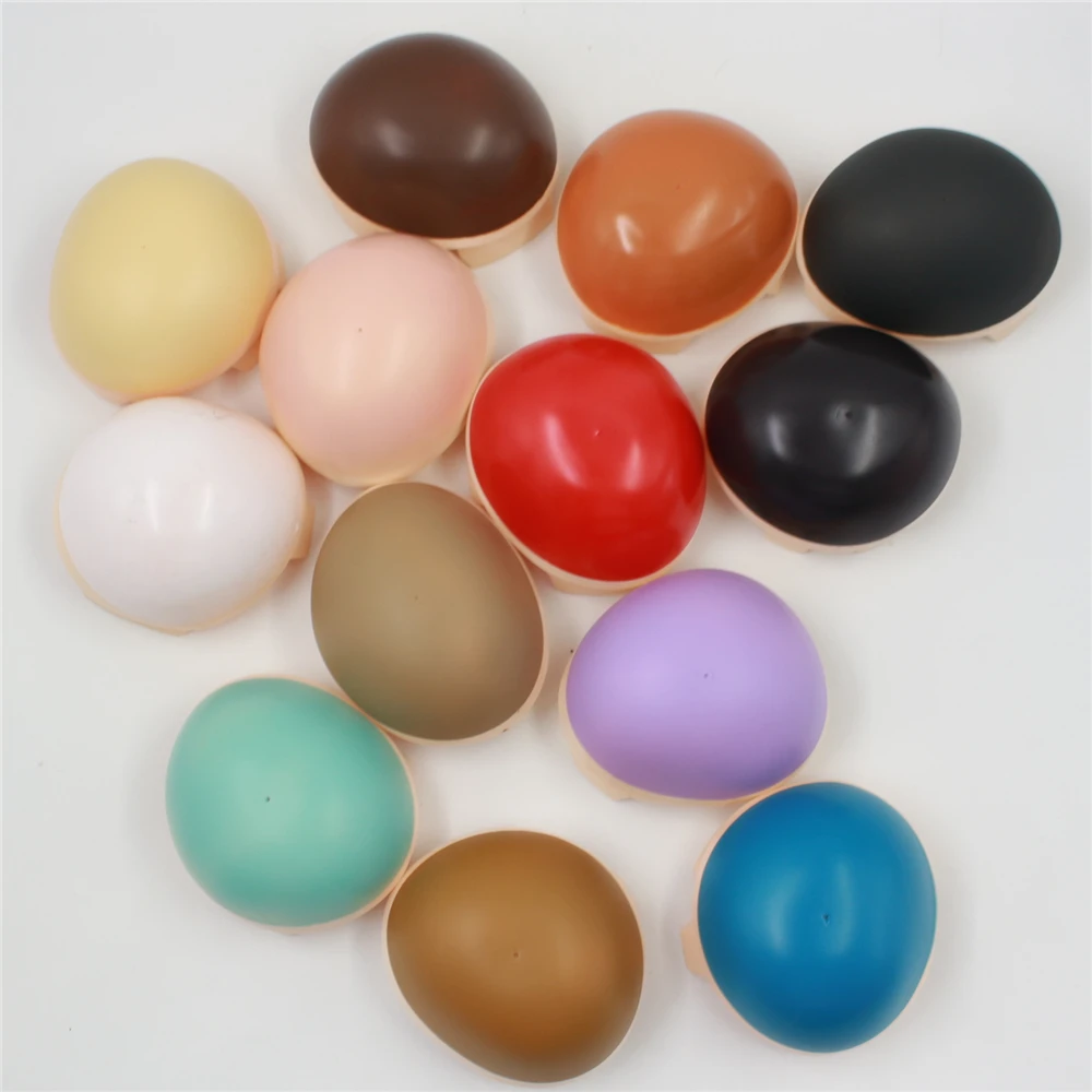 

Free shipping 1/6 scalp with 15 different color suitable for blyth doll ICY DIY fashion accessories