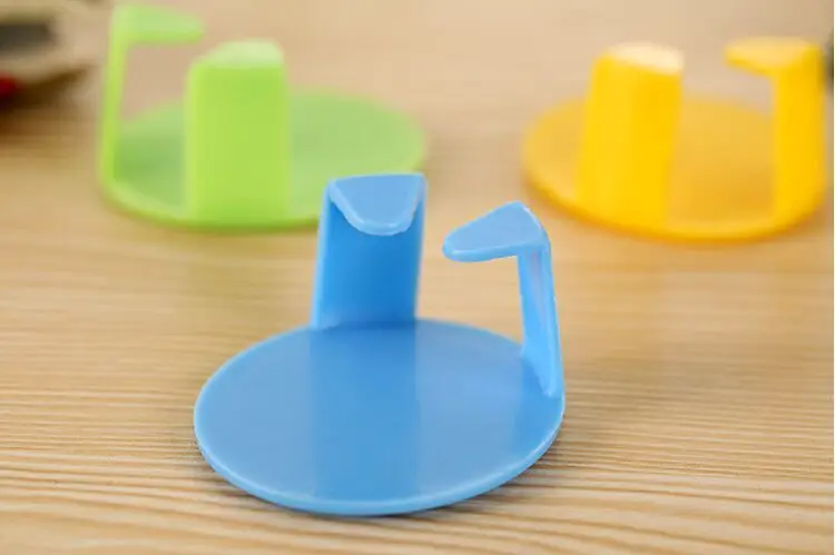 Симпатичная пластиковая стойка для хранения проводов питания настенный крюк