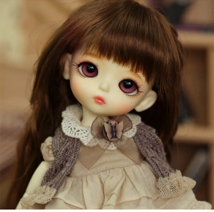 OUENEIFS Lati yellow hani 1/8 bjd sd кукла, фигурки из смолы, модель тела, куклы для маленьких девочек и мальчиков, глаза, игрушки высокого качества, бесплатные глаза