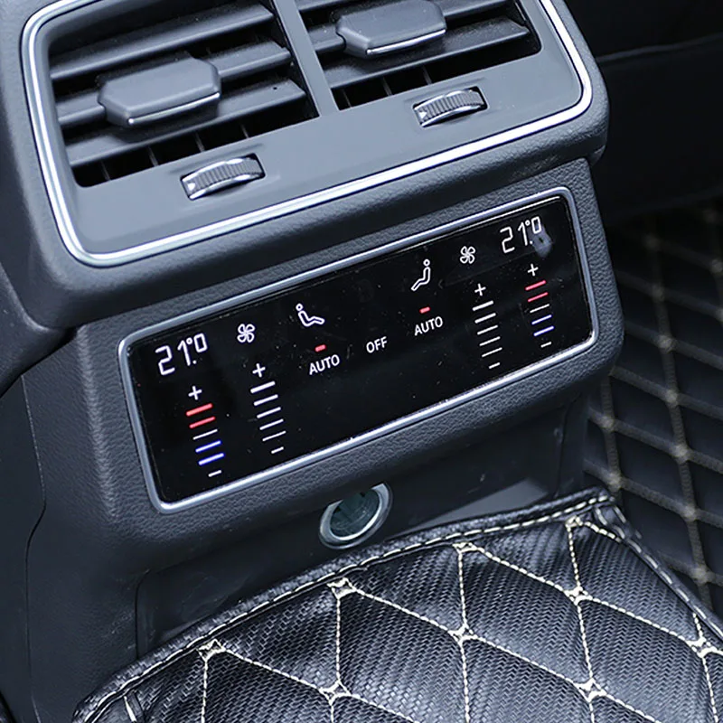 Carманго для Audi A6 автомобильный Стайлинг приборная панель навигация протектор экрана пленка крышка отделка наклейка аксессуары для интерьера