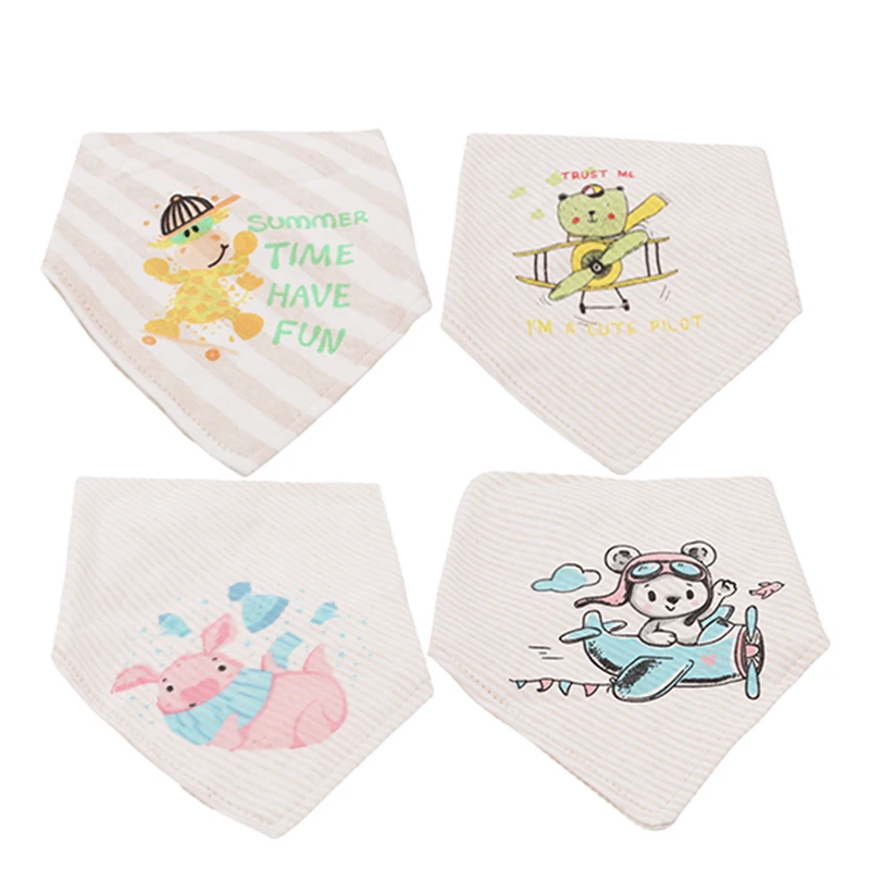 4 pcs New Baby Bibs Cute Hippo Bib Printing Burp Print Handkerchief Washcloth Breastfeeding Towel Squarescarf Baby Stuff 4 pcs New Baby Bibs Cute Hippo Bib Printing Burp Print Handkerchief Washcloth Breastfeeding Towel Squarescarf Baby Stuff