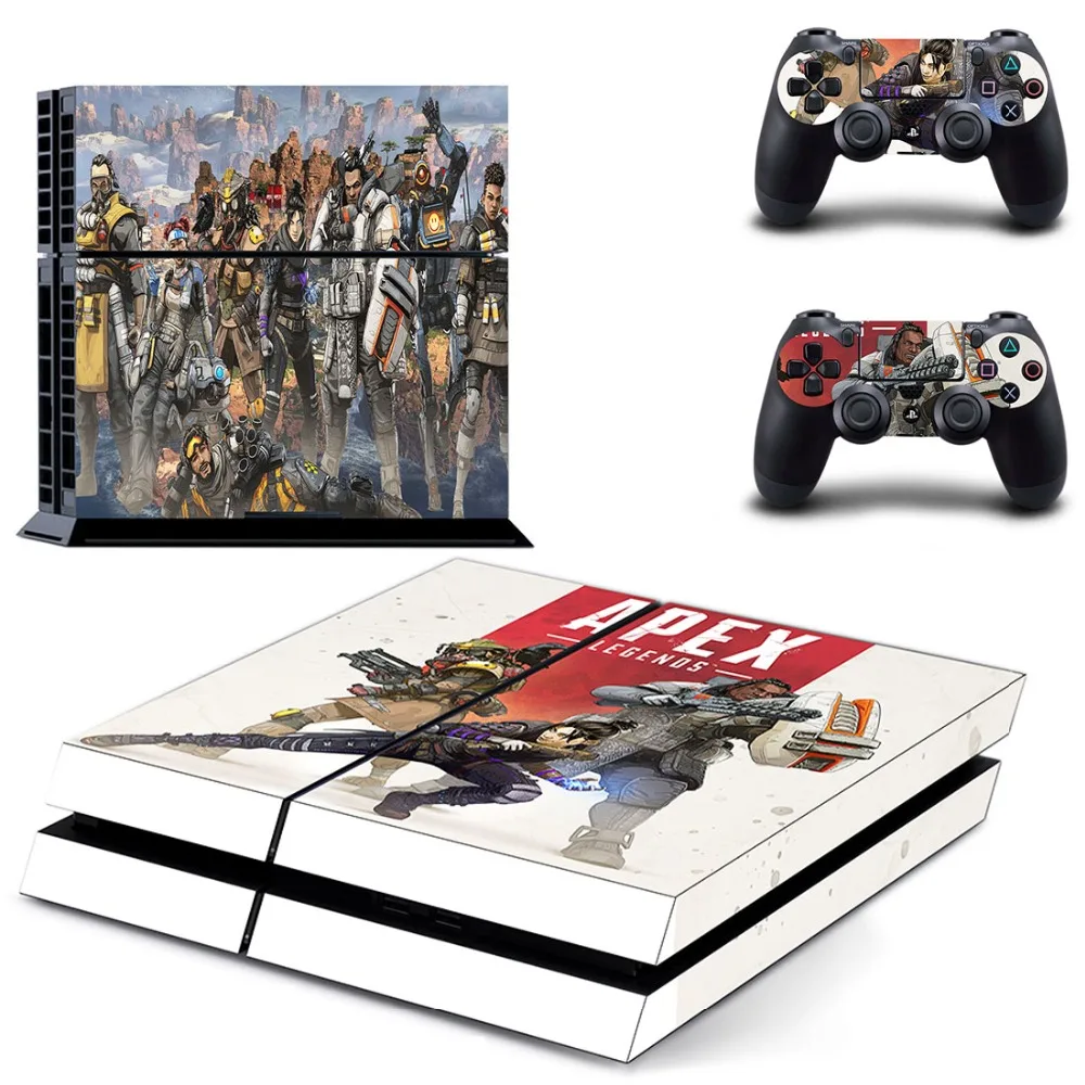 Стикеры для консоли Sony PlayStation 4 и 2 шт. контроллеров PS4|Наклейки| |