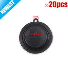 Diaphragme pour chauffe-eau au gaz de 50MM OD, 20 pièces/lot, accessoires de vanne de liaison avec l'eau et le gaz, film à membrane tympanique