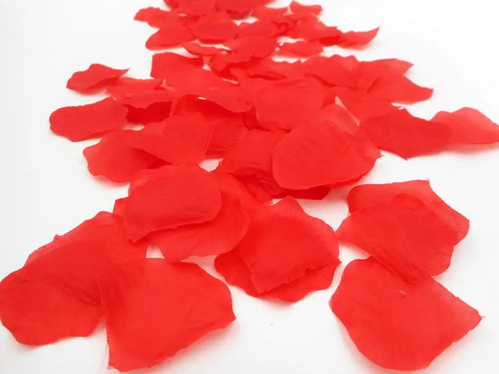 100pcs/lot 5*5cm Artificial Flowers Simulation Rose Petals