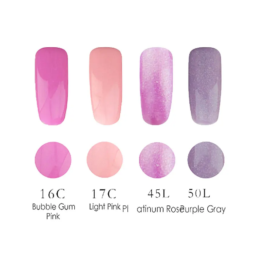 

KADS 4pcs/set UV Nail Gel Polish Long-lasting Nail Gel 7ml for UV Lamp Nail Art Design Nail Gel Lacquer