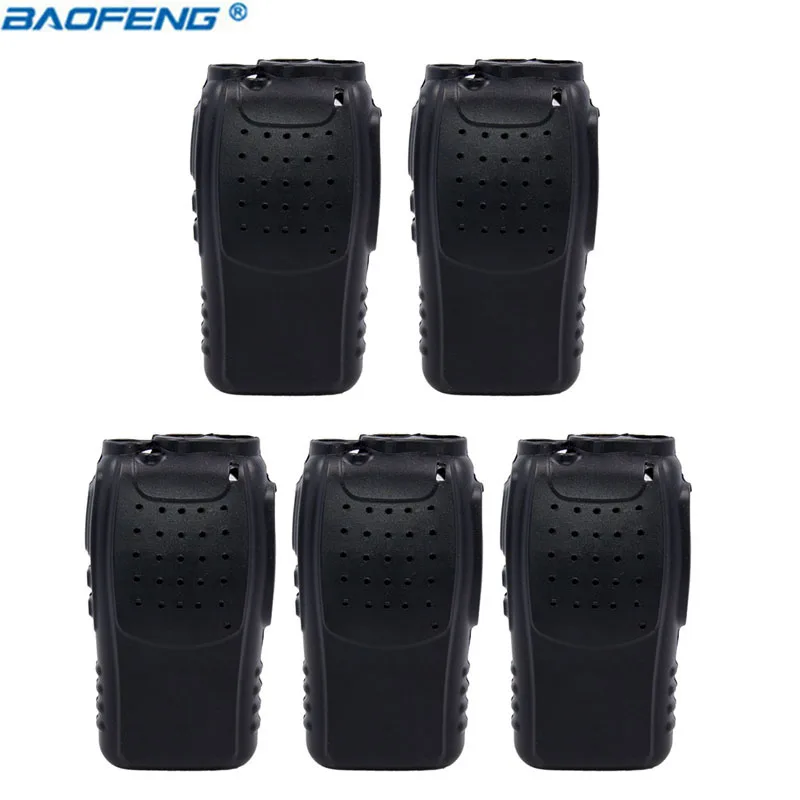 

5pcs Handheld Soft Rubber Case Protection Silicone Cove For Baofeng BF-888S 888S Retevis H777 H-777 Two Way Radio Walkie Talkie