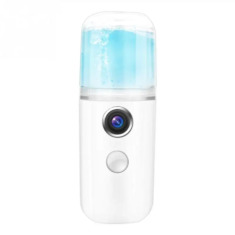 

Portable 30ml Nano Mist Spray Handy Atomization Mister Facial Moisturizing Beauty Instrument Nano Mist Sprayer Facial Steamer