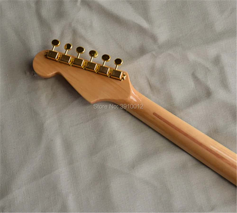 The new SRV electric guitar golden hardware,free shipping The new SRV electric guitar golden hardware,free shipping