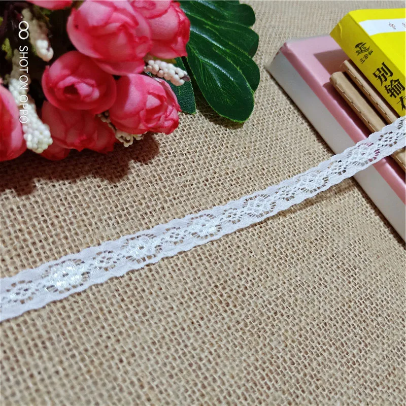 1,3-2 см S2147 Белое кружево, лента, тесьма используется для вышивки декоративных африканских кружевных тканей