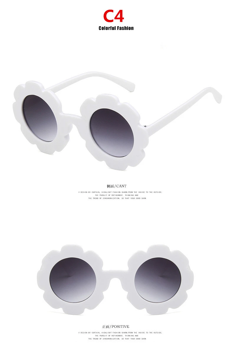 ; Новое поступление года; солнцезащитные очки с круглым цветком; милые детские солнцезащитные очки UV400 для мальчиков и девочек; милые детские очки; Oculos de sol