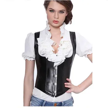 

6XL Plus Size Women Slim Fashion Sexy Vest Corset 2016 New Fashion Plastic Bone Waist Trainer Cincher Corselet Ladies Shapewear