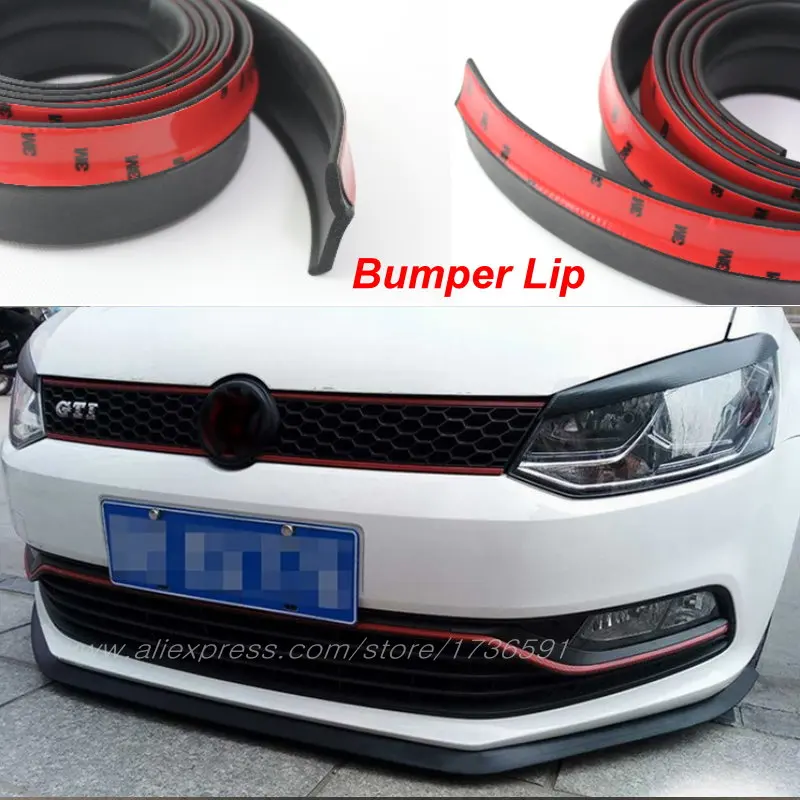 Auto Car Front Lip Deflector Lips Skirt For Volkswagen VW Auto Car Front Lip Deflector Lips Skirt For Volkswagen VW