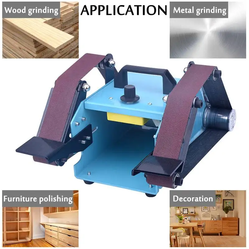 Многофункциональный шлифовальный станок 950 Вт 220 В Настольный двухосный шлифовальная машина для полировки шлифовальные инструменты