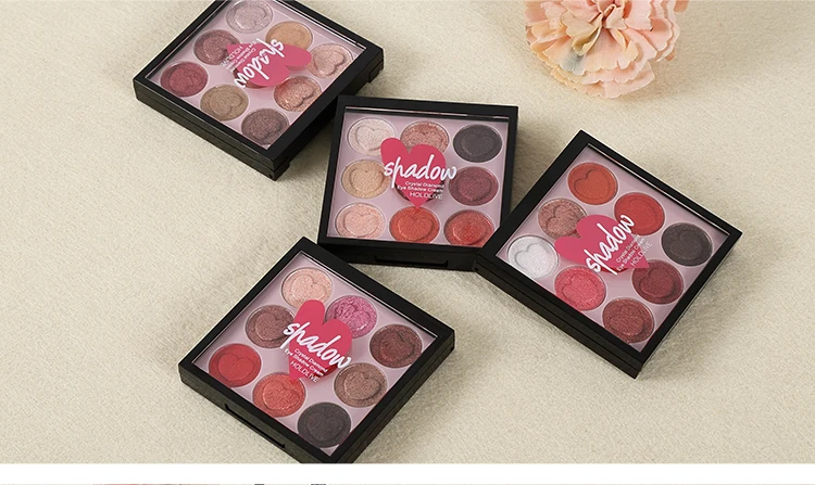 HOLD LIVE 9 Color Eyeshadow Palette Shimmer Matte Glitter Eye Shadow Palette Pigment Diamond Eyeshadow Glitter Nude Eyes Makeup (22)