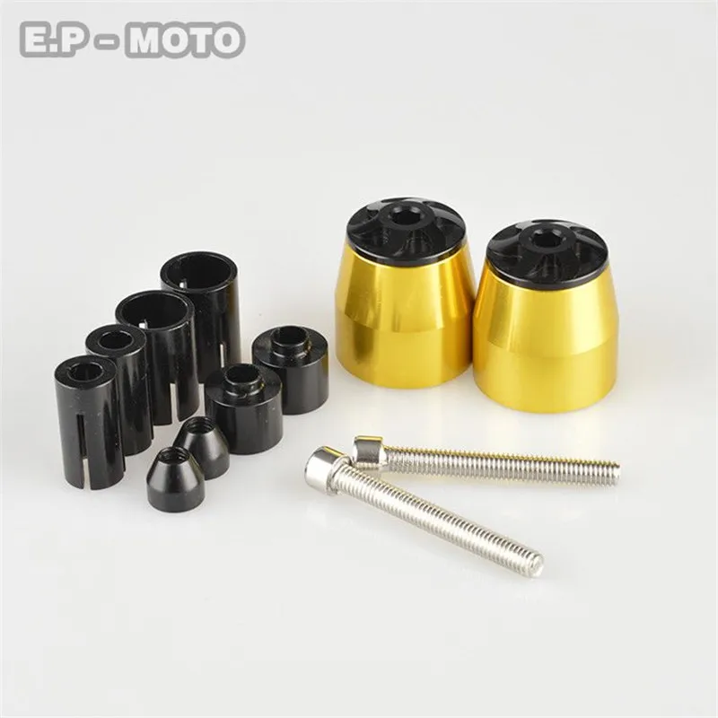 

Universal Motorcycle Handlebar Ends Plug Grip Weights For ER-6F ER-6N ER6F ER6N