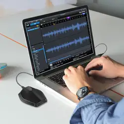 Конференц-микрофон сенсорный датчик Techology всенаправленный шумоподавление офисный дистанционный настольный компьютер ноутбук