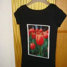 Применение Утюг для передачи изображения на Футболка A3 размеры(40 шт./лот) для струйной печати ткань темного цвета футболка бумага передачи тепла