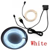 1/2/3/5/10M EL Wire With 5V USB Controller Neon Light LED lamp Flexible Twinkle Glow Rope Tube Wire Waterproof LED Strip ► Photo 2/6