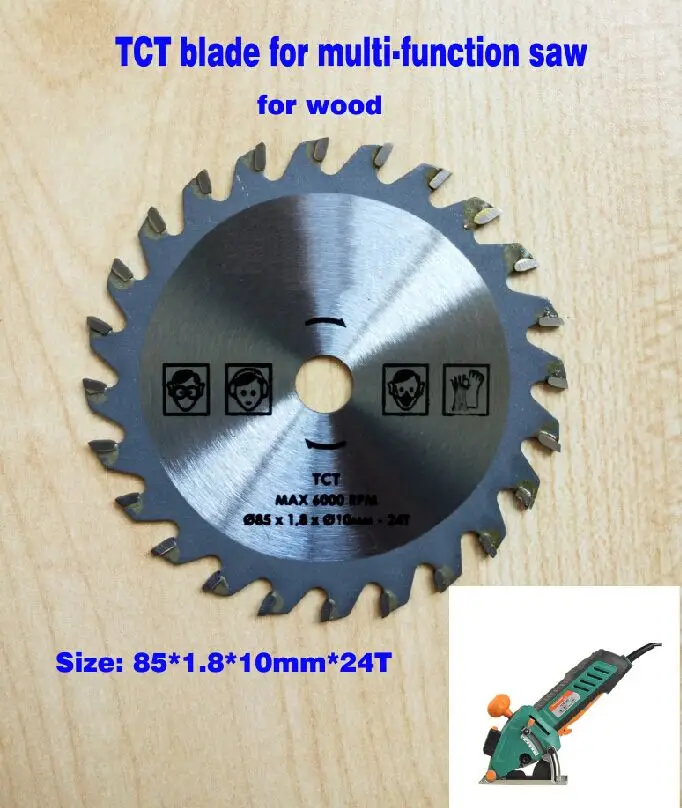 Buy 2pcs/lot multi function mini saw blade 85mm 24T