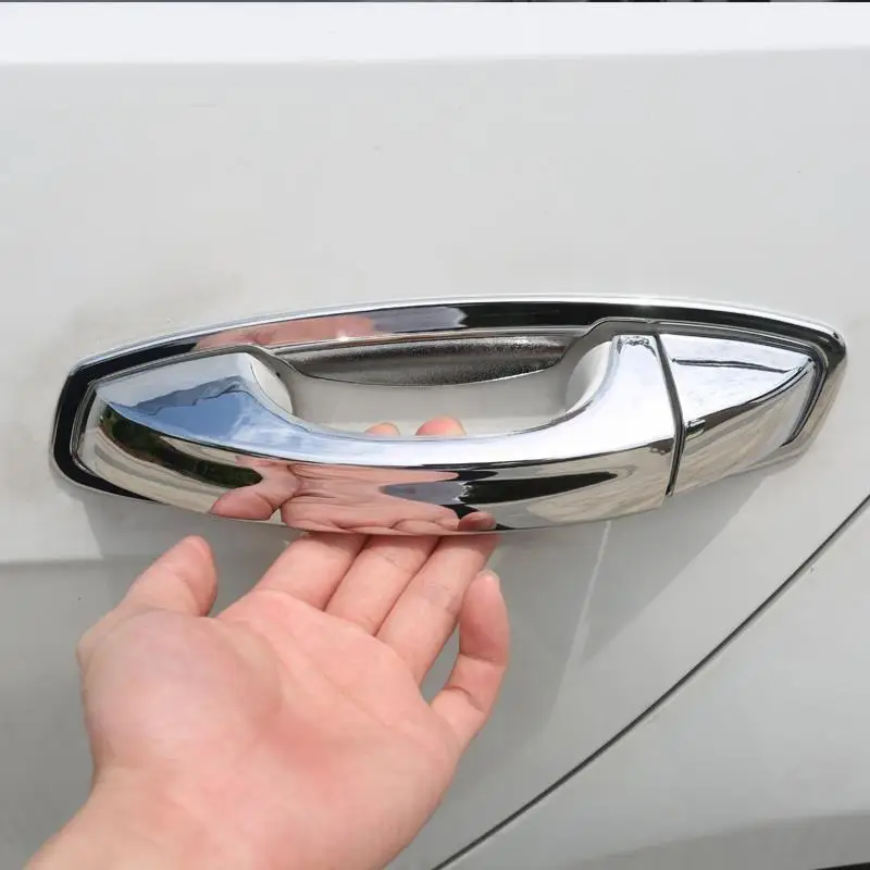 

Modified Auto Automovil Handle Door Trunk Exterior High-grade Sticker Strip Modification Parts Bright 18 FOR Volkswagen Golf 7