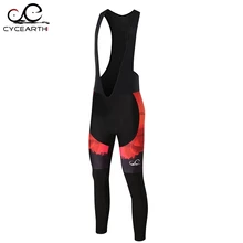 CYCEARTH длинные брюки для велоспорта велосипедная одежда велосипед Ropa Ciclismo комбинезон с подтяжками для мужчин CELP008
